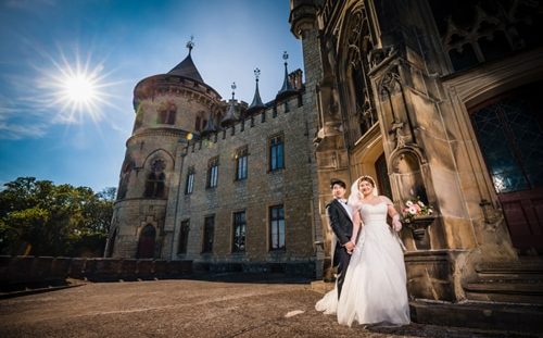 Hochzeitsfotograf im Schloss Marienburg, Pattensen