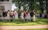 Hochzeitsreportage Trauung Villa im Heins Park